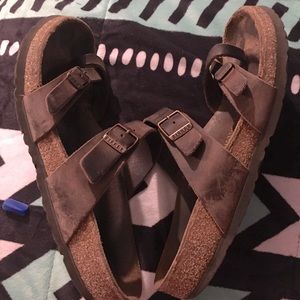 Birkenstock brown Mayari sandals